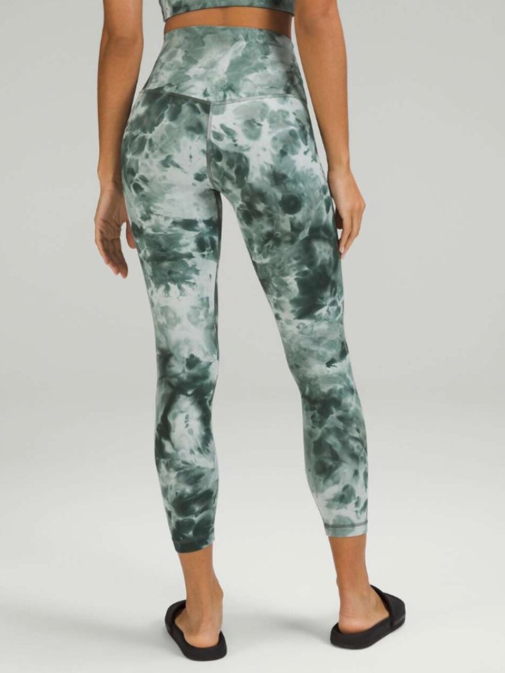 Lululemon Align High-Rise Pant 25" Diamond Dye Starlight Smoked Spruce Size S - Picture 3 of 13